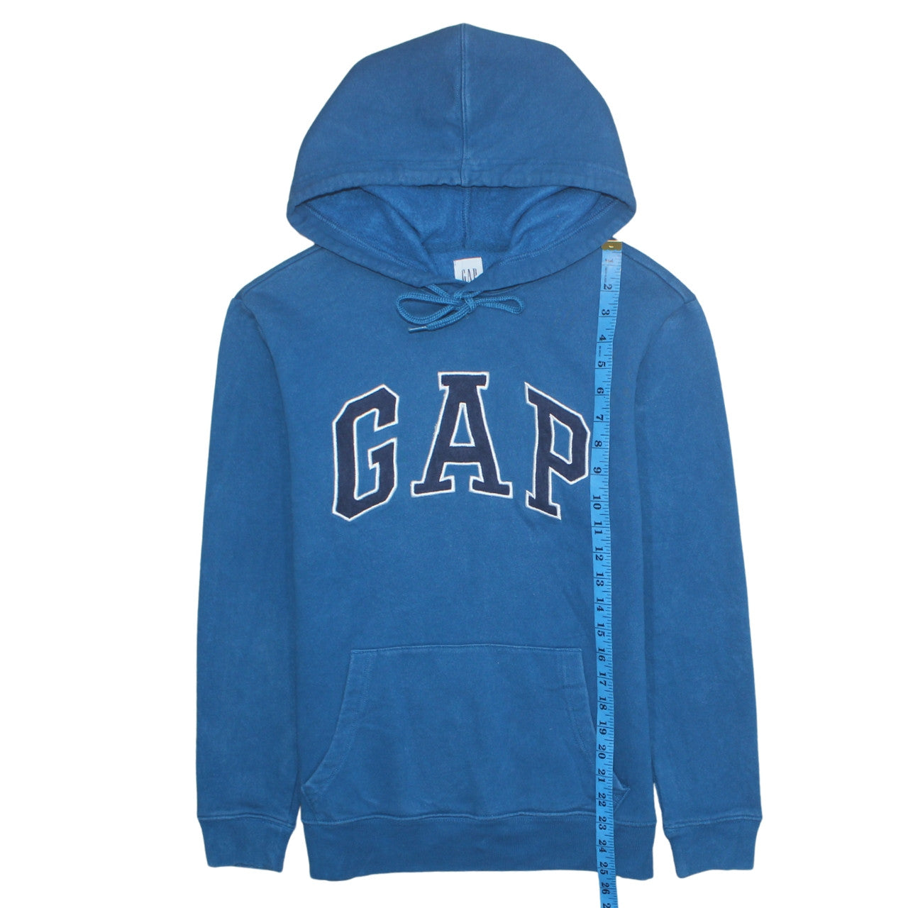 Mens UK Size XS GAP Blue Pullover Hoodie