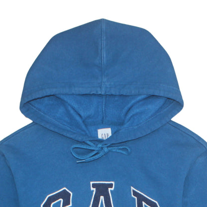 Mens UK Size XS GAP Blue Pullover Hoodie