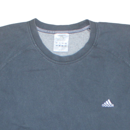 Adidas Men's Grey XL Crew Neck Short Sleeve Cotton T-Shirt