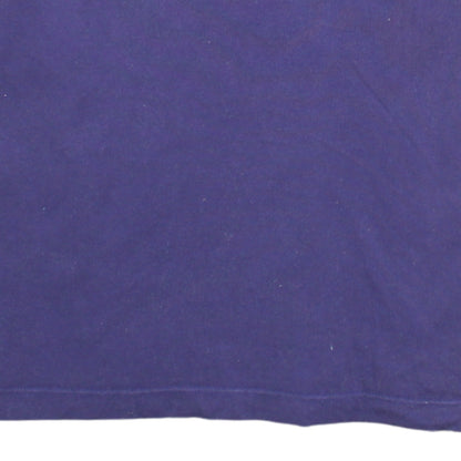 Tommy Hilfiger Men’s Purple Cotton Regular Fit Polo Shirt M