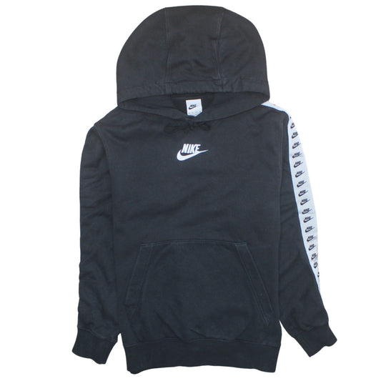 Womens UK Size XS Nike Black Pullover Hoodie