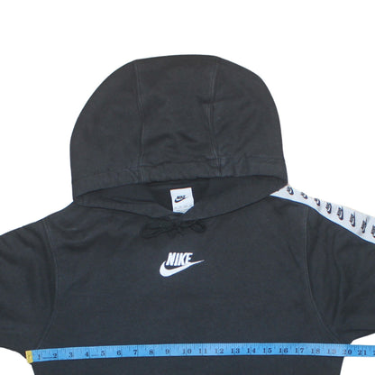 Womens UK Size XS Nike Black Pullover Hoodie