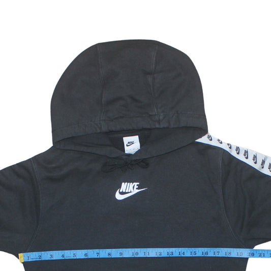 Womens UK Size XS Nike Black Pullover Hoodie