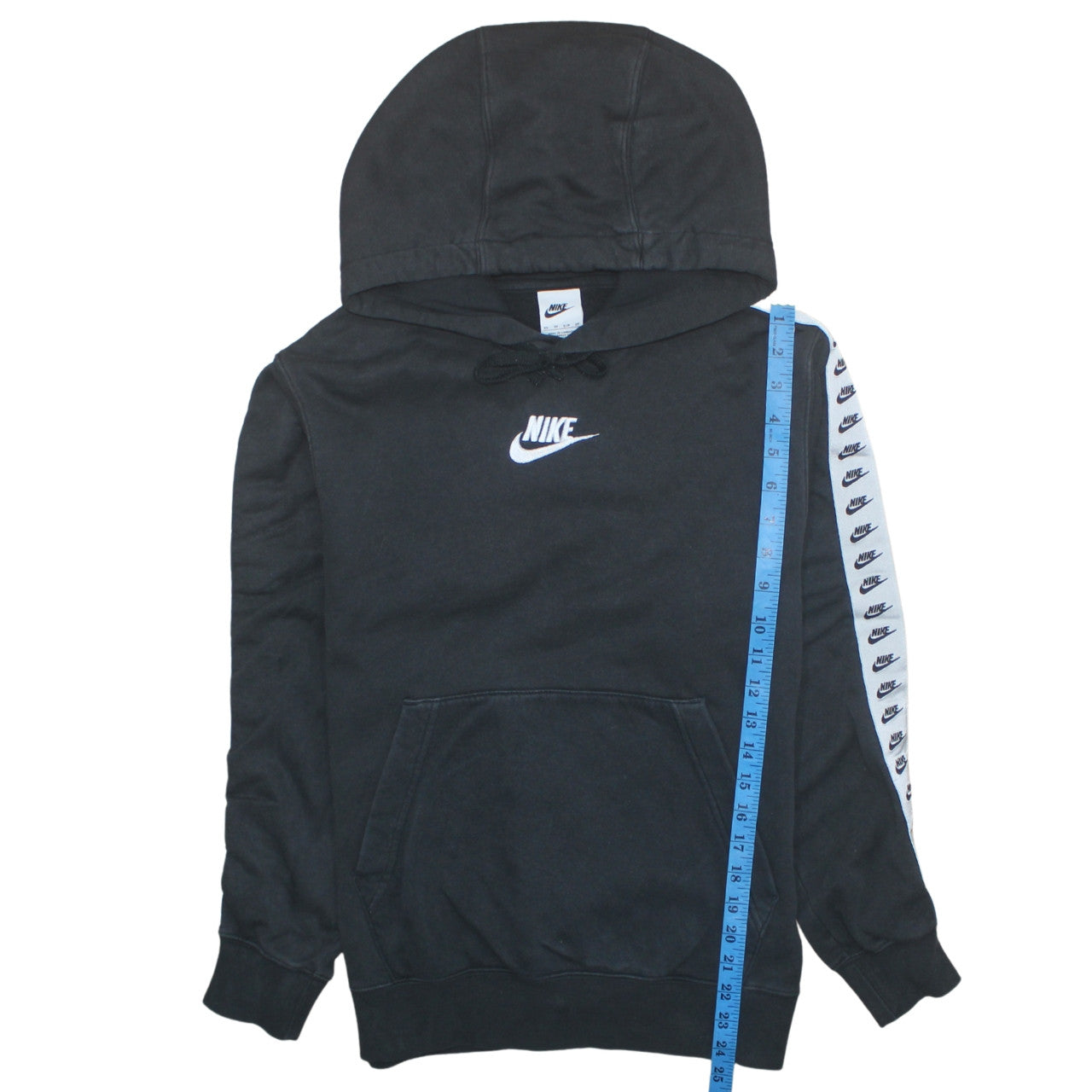 Womens UK Size XS Nike Black Pullover Hoodie