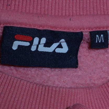 Womens UK Size M Fila Pink Pullover Sweatshirt