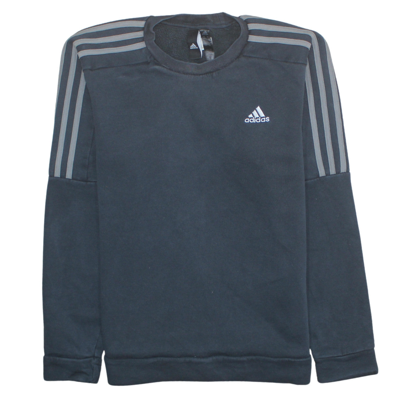 Mens UK Size XS Adidas Black Pullover Sweatshirt