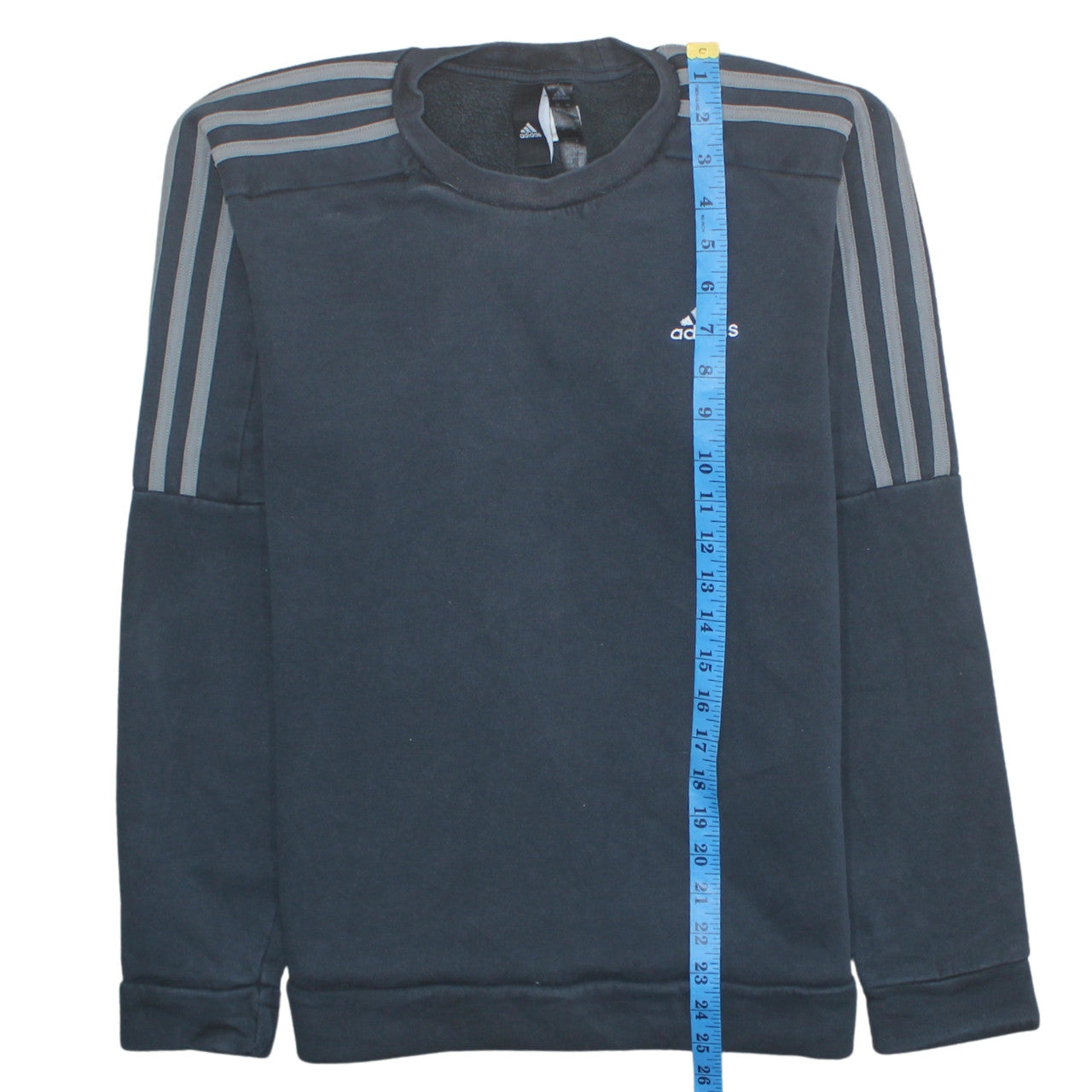 Mens UK Size XS Adidas Black Pullover Sweatshirt