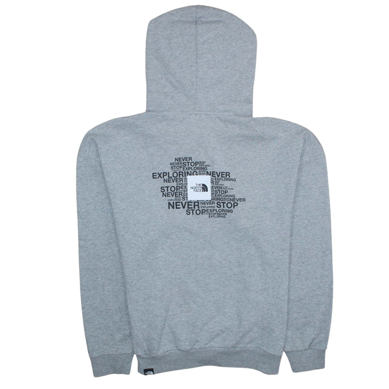 Womens UK Size L The North Face Grey Pullover Hoodie