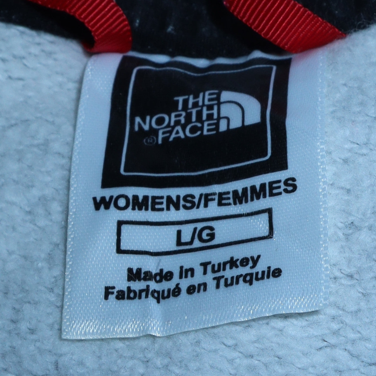 Womens UK Size L The North Face Grey Pullover Hoodie