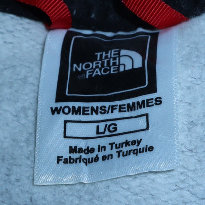 Womens UK Size L The North Face Grey Pullover Hoodie
