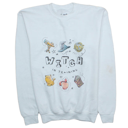 Womens UK Size XL Harry Potter White Pullover Sweatshirt
