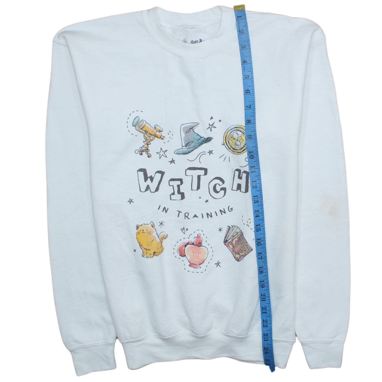 Womens UK Size XL Harry Potter White Pullover Sweatshirt