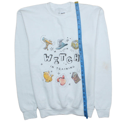 Womens UK Size XL Harry Potter White Pullover Sweatshirt