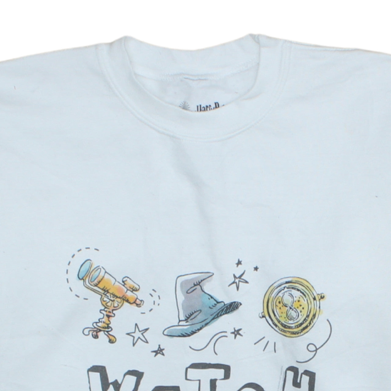Womens UK Size XL Harry Potter White Pullover Sweatshirt