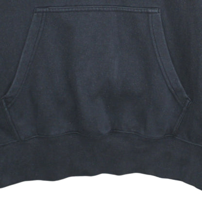 Mens UK Size L Champion Black 1/2 Zip Hoodie