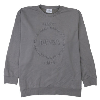 Mens UK Size 2XL  Grey Pullover Sweatshirt