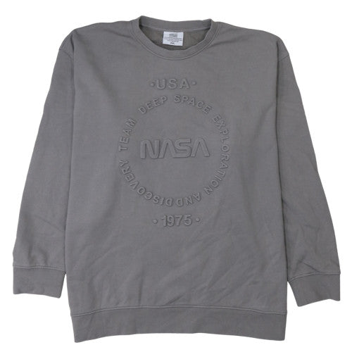 Mens UK Size 2XL  Grey Pullover Sweatshirt
