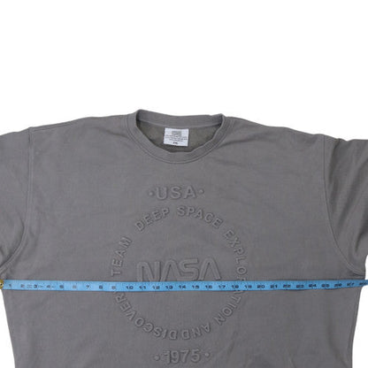 Mens UK Size 2XL  Grey Pullover Sweatshirt