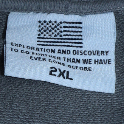 Mens UK Size 2XL  Grey Pullover Sweatshirt