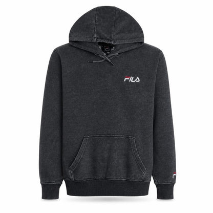 Mens UK Size S Fila Black Pullover Hoodie