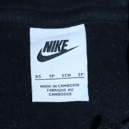 Womens UK Size XS Nike Black Pullover Hoodie