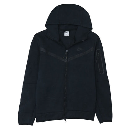 Mens UK Size L Nike Black Full Zip Hoodie