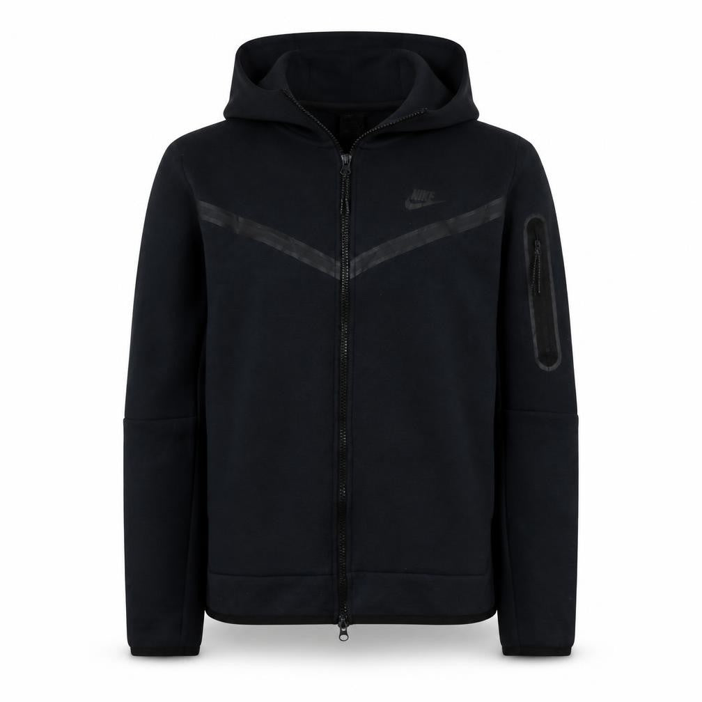 Mens UK Size L Nike Black Full Zip Hoodie