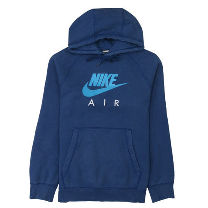 Mens UK Size S Nike Blue Pullover Hoodie