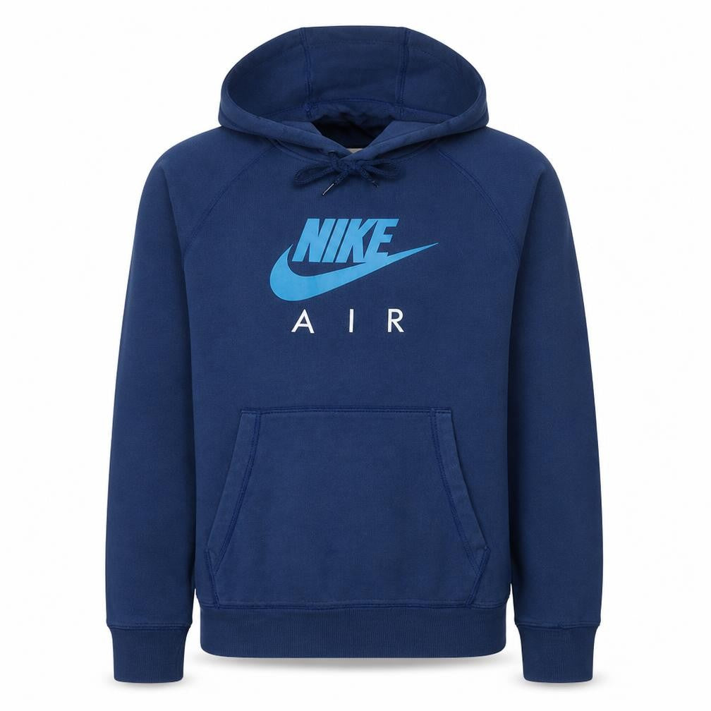 Mens UK Size S Nike Blue Pullover Hoodie