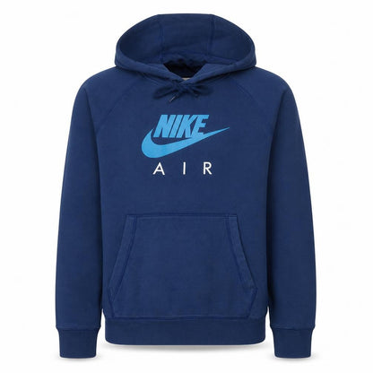 Mens UK Size S Nike Blue Pullover Hoodie