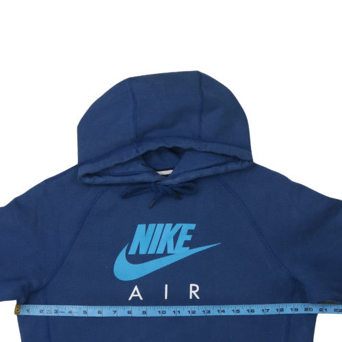 Mens UK Size S Nike Blue Pullover Hoodie