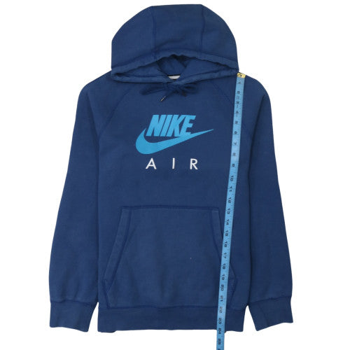 Mens UK Size S Nike Blue Pullover Hoodie
