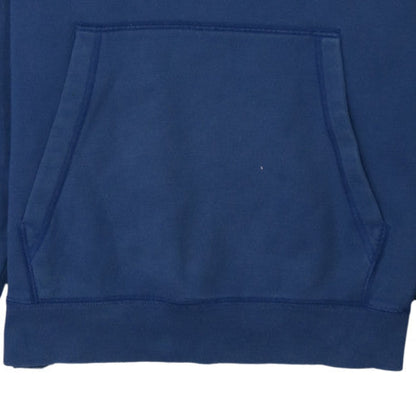 Mens UK Size S Nike Blue Pullover Hoodie