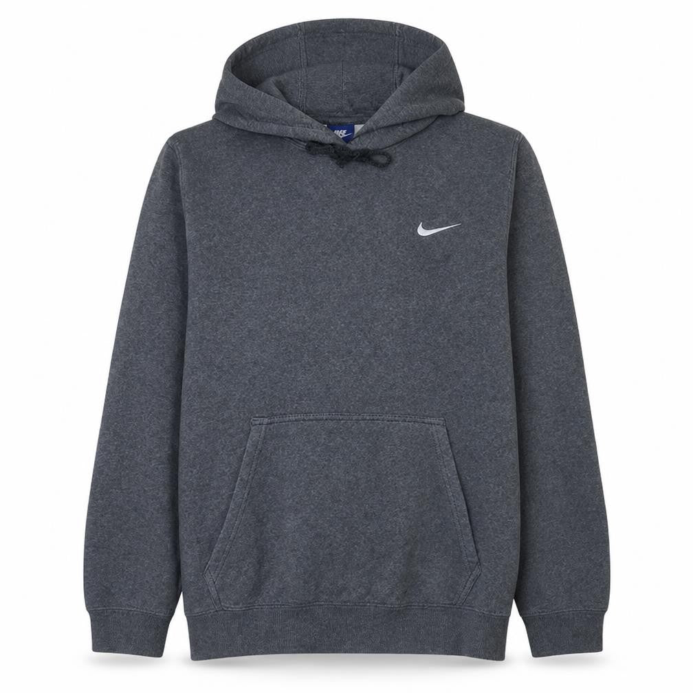 Mens UK Size M Nike Grey Pullover Hoodie