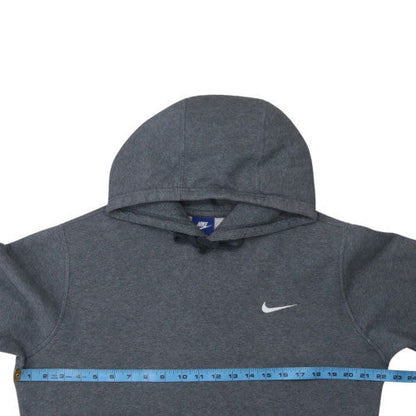 Mens UK Size M Nike Grey Pullover Hoodie