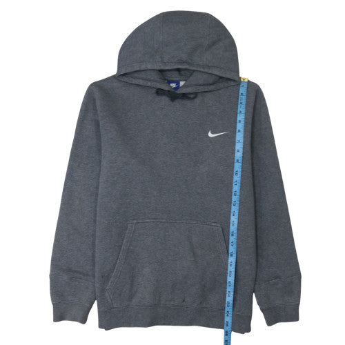 Mens UK Size M Nike Grey Pullover Hoodie