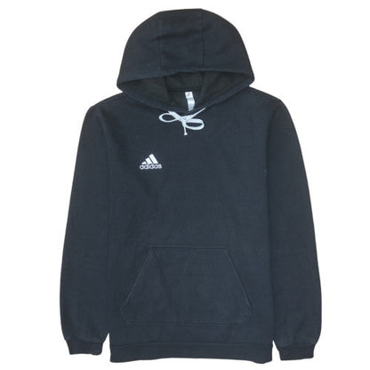 Mens UK Size M Adidas Black Pullover Hoodie