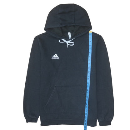 Mens UK Size M Adidas Black Pullover Hoodie