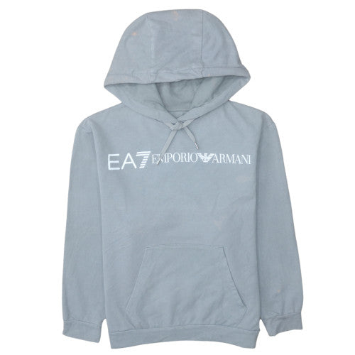 Mens UK Size S Emporio Armani Grey Pullover Hoodie