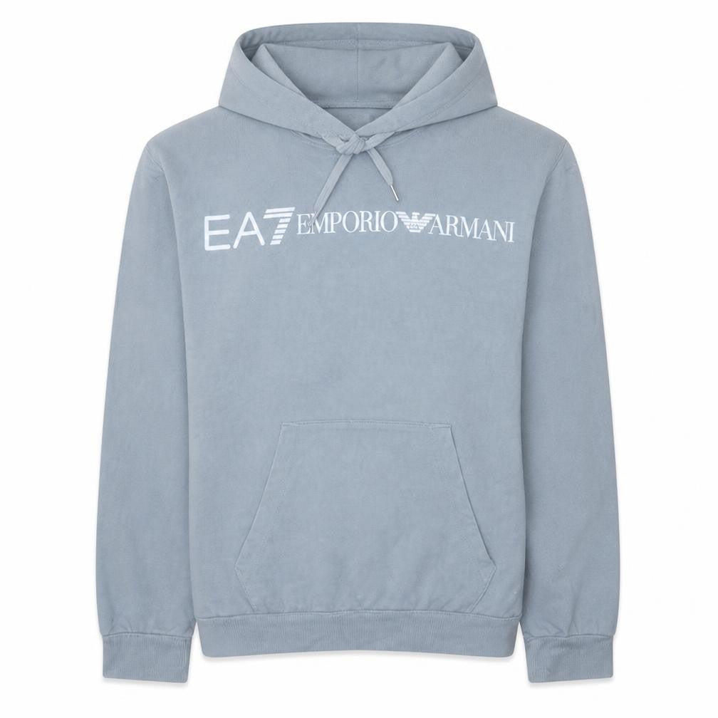Mens UK Size S Emporio Armani Grey Pullover Hoodie