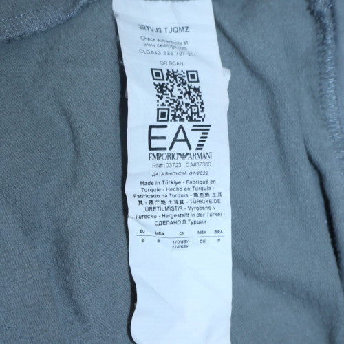 Mens UK Size S Emporio Armani Grey Pullover Hoodie