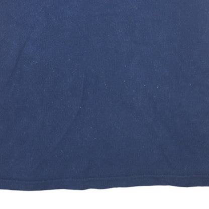 Adidas Men's Navy Blue Short Sleeve Crew Neck Sports T-Shirt Size L