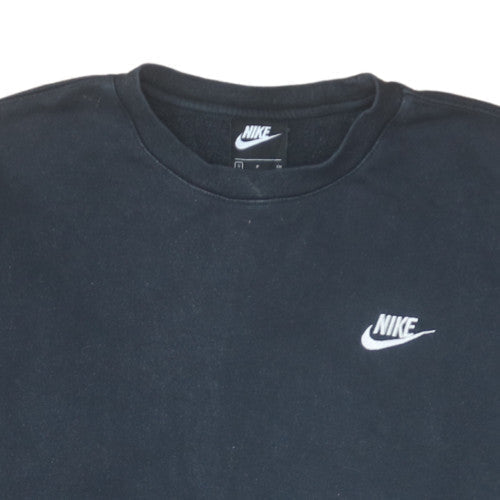 Mens UK Size S Nike Black Pullover Sweatshirt