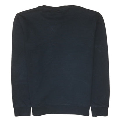 Mens UK Size M Emporio Armani Black Pullover Sweatshirt