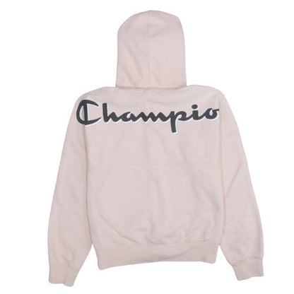 Champion Girls Beige Full Zip Hoodie Sweatshirt 2XL 15-16 Years