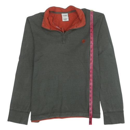 Mens UK Size L Timberland Green Pullover Sweatshirt