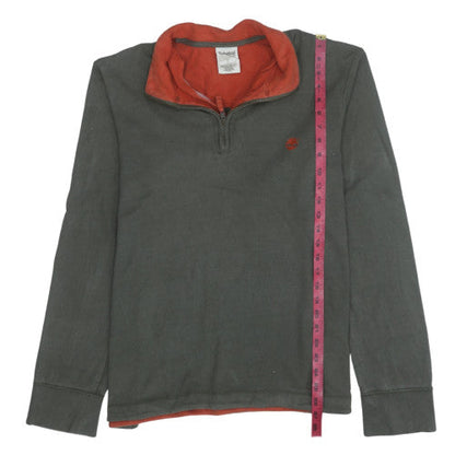 Mens UK Size L Timberland Green Pullover Sweatshirt