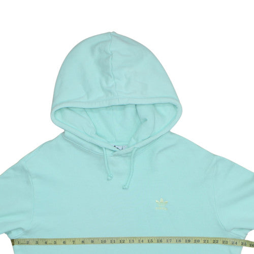 Womens UK Size XL Adidas Blue Pullover Hoodie