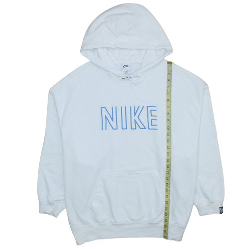 Mens UK Size XS Nike White Pullover Hoodie