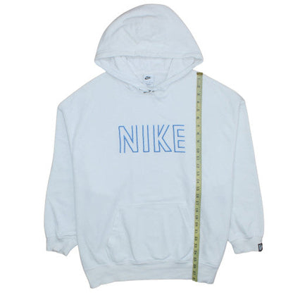 Mens UK Size XS Nike White Pullover Hoodie
